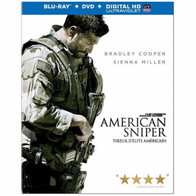 American Sniper (Blu-ray + DVD + Digital HD) (With Ultraviolet) (Bilingual)