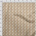 thumbnail image 4 of oneOone Polyester Spandex Light Yellow Fabric Birds Rooster Sewing Craft Projects Fabric Prints By Yard 56 Inch Wide, 4 of 4