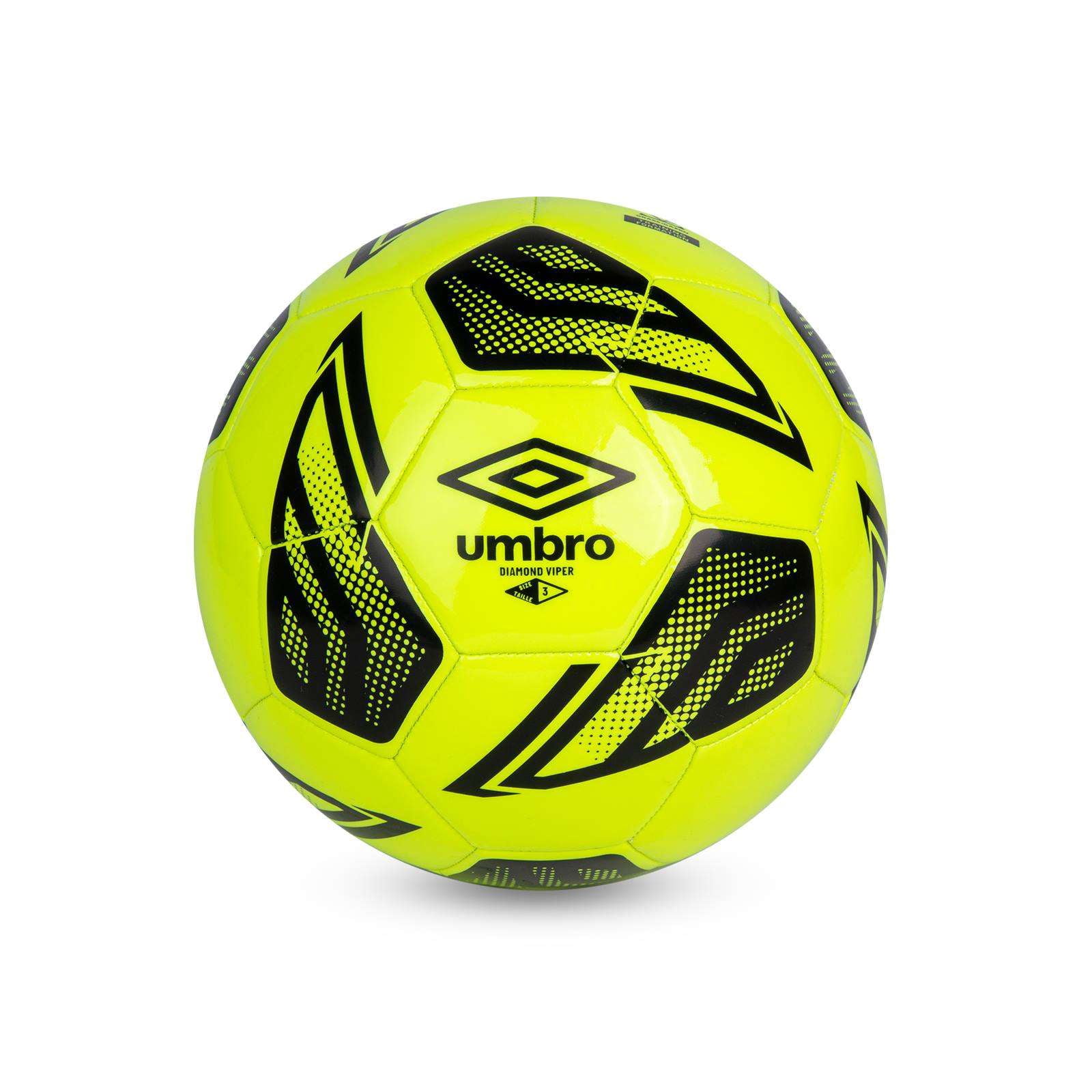 Jaune Ballon de Soccer Umbro Diamond Viper T3