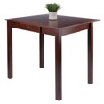 thumbnail image 3 of Table haute Perrone avec abattant, fini Noyer, 3 of 9