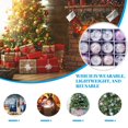 thumbnail image 1 of 40mm Christmas  Tree Ball Bauble Hanging Home Party Ornament Decor, 1 of 4