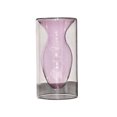 thumbnail image 1 of (Style 2 pink) Double-layer Aromatherapy Bottle Nordic Flower Arrangement Glass Vase, 1 of 14