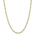 thumbnail image 1 of 10K Yellow Gold 4.75mm Semi-Solid Figaro Chain 18 IN, 1 of 5