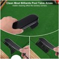 thumbnail image 3 of Unique Bargains Pool Table Cleaning Brush Set Table Brush Rail Brush Cue Cleaning Cloth Sticky Lint Roller Spare Core Black, 3 of 7