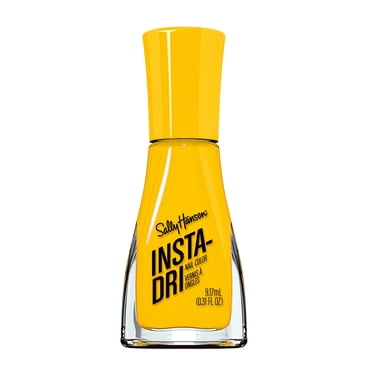 Sally Hansen Vernis à ongles Insta-Dri®, formule 3-en-1 avec vernis à ongles et couche de finition. 1 Trait. 1 Couche. Terminé. Sèche en 60 secondes