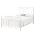 thumbnail image 1 of Metal Pipe Queen Bed - Antique White, 1 of 6