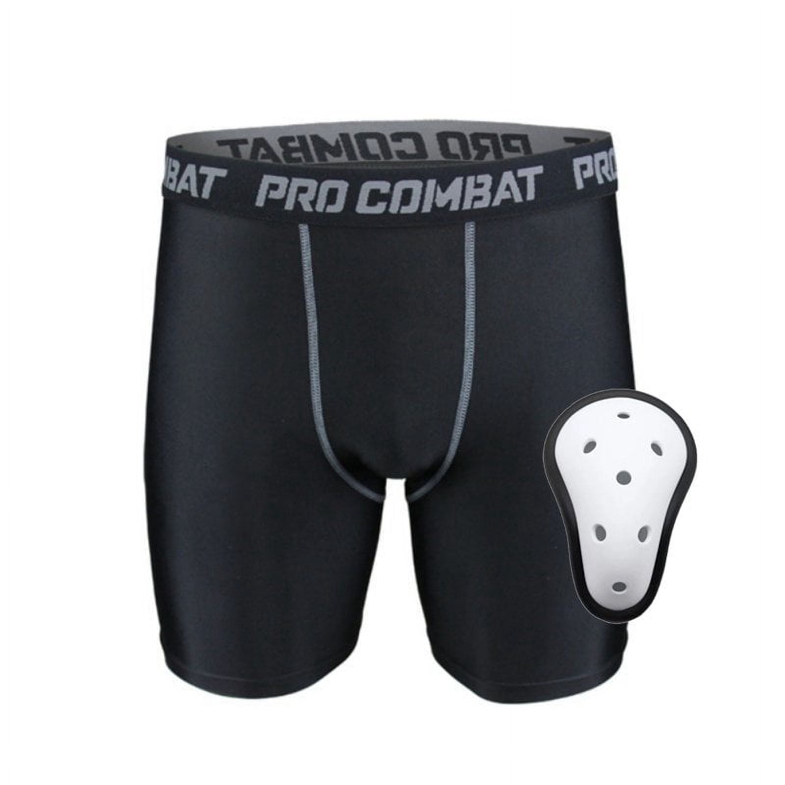 PENGXIANG Compression Short with Protective Cup Athletic Cup