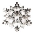 thumbnail image 2 of Stainless Steel Snowflake Cookie Cutter Biscuit Pastry Cake Mold Baking Tool, 2 of 8