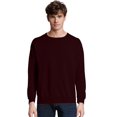 thumbnail image 1 of Hanes Mens Big ComfortWash Garment Dyed Fleece Sweatshirt, XL, Maroon, 1 of 1
