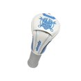thumbnail image 1 of Durable Golf Driver Headcover PU Leather UT Club Number Tag Golf Wood Head Cover Guard White No.1, 1 of 9