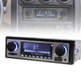 thumbnail image 1 of Dvkptbk Car FM Radio Stereo Player USB Charger,Vintage Car Stereo Radio Player In-dash MP3 Bluetooth FM USB Remote Control, 1 of 9