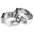 thumbnail image 4 of Bague de Serrage à Sertir en PEX de 1/2 Po, Bague à Écraser à Sertir à Serrer, Collier de Serrage pour Boyau d'Oreille Simple pour Raccords de PEX, 120 Pcs, 4 of 5
