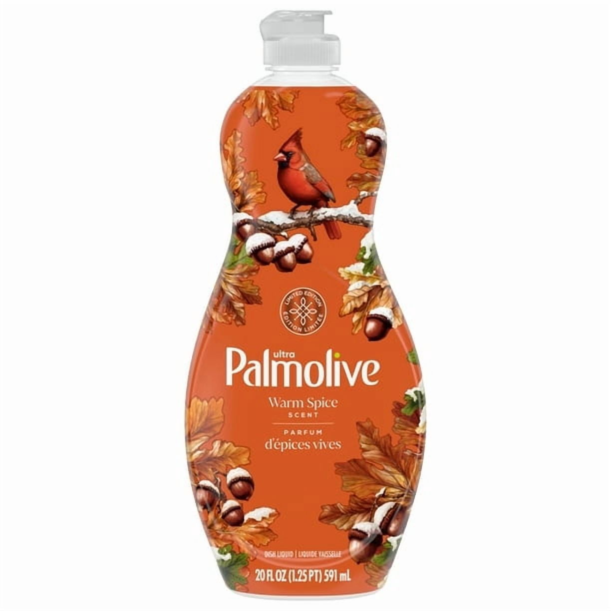 Palmolive Ultra Strength Liquid Dish Soap, Limited Edition, Warm Spice, 591 mL Bottle, POL Seasonal 1 591ml