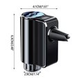 thumbnail image 3 of Qocolhg 2024 New Smart Car Air Freshener with Three Adjustable, Portable Smart Car Air Freshener, Smart Car Air Freshener Rechargeable Suitable for Automobile, Office and Bedroom, 3 of 4