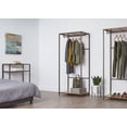 thumbnail image 1 of TRINITY |30" x 20" x 72"| Bamboo Garment Rack| Bronze Anthracite, 1 of 7