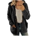 thumbnail image 1 of Winter Clearance Cardigan Sweaters for Women Long Sleeve Loose Coat Cardigan Solid Color Sweater, 1 of 7