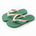 thumbnail image 4 of Men's Outdoor Slippers, Beach Flip Flops for Men Non Slip, Comfortable Summer Sandals with Arch Support, Lightweight Casual Slides for Indoor Home, Travel, Pool Walking, Wide Width Available, 4 of 9