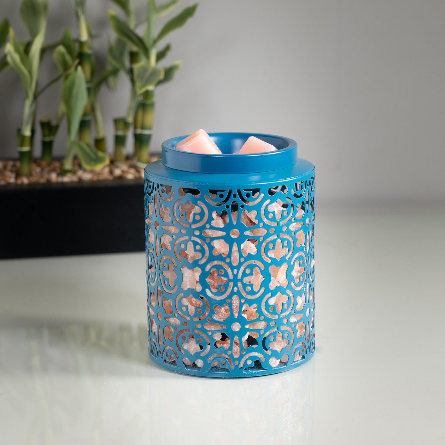 ScentSationals Réchauffeur de cire au sel de l’Himalaya - Kapelo