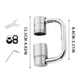 thumbnail image 3 of Air Fryer Vertical Skewer Rack, Stainless Steel Air Fryer Grill Stand, Multifunctional Household Barbecue Baking Cooking Rack for Kitchen Countertop, 24-Skewer Hanging Holder, 3 of 9