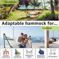 thumbnail image 4 of Tranquillo Universal Hammock with Stands Electro Static Coated Steel, Adjustable Foldable Hammock Stand with 2 Layered Polyester Net and Carry Bag for 2 Persons. Canvas - Maple Leaf, 4 of 5