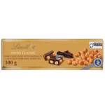 Lindt SWISS CLASSIC Dark Chocolate and Hazelnut Bar, 300g