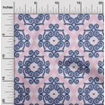 thumbnail image 1 of oneOone Georgette Viscose Fabric Swirl Ikat Printed Craft Fabric BTY 42 Inch Wide, 1 of 4