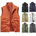 thumbnail image 5 of Veste de Golf Légère pour Homme, Col Montant, Fermeture Éclair Intégrale, Sans Manches, pour la Randonnée et la Course, 5 of 5