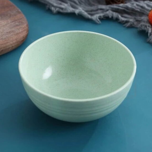 Straw Bowl Children's Soup Bowl Fall- Household Instant Tableware Bowl
