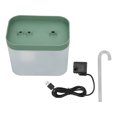 thumbnail image 2 of Pet Drinking Fountain, Automatic Circulation  Cat Water Fountain  For Cats Transparent Turquoise, 2 of 8