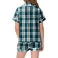 thumbnail image 4 of Winter Outfits Teens Girls Outfits Hildren's Shirt And Pants Set Christmas Pyjamas Set With Pockets Christmas Set, 4 of 4