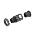 thumbnail image 4 of Unique Bargains Plastic Ripple Pipe Connector Joint Black for AD13 Corrugated Tube 3pcs, 4 of 5