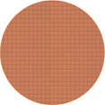 thumbnail image 1 of Ahgly Company Tapis d'Intérieur Ronds Transitionnels Orange Lavables à la Machine, 5 Pieds Rond, 1 of 7
