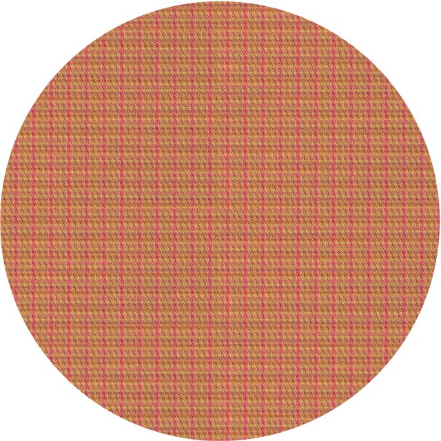 Ahgly Company Tapis d'Intérieur Lavable à la Machine, Carré, Transitionnel, Orange, Tapis de Zone, 3 Pieds Carré