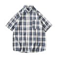 thumbnail image 1 of Birdeem Chemise d'Été Vintage Imprimée pour Homme à Manches Courtes, Chemise à Col Cubain, Motif Style Hawaïen, Blouse et Chemise à Manches Courtes à Col Rabattu, 1 of 1