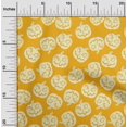 thumbnail image 2 of oneOone Rayon Light Peach Fabric Halloween Craft Projects Decor Fabric Printed By The Yard 56 Inch Wide, 2 of 4