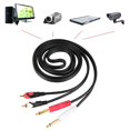 thumbnail image 4 of Audio Guitar Line Dual Male Jack Cable, Connect Unbalanced Telephone To Phono For High  Transmission, Enhanced Clarity For 2RCA To Double 6.35 Interface, 4 of 8