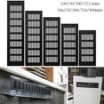 thumbnail image 3 of MYG 50mm Aluminium Rectangular Cabinet Wardrobe Air Vent Grille Ventilation-Cover, 3 of 4
