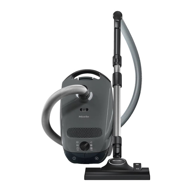 Miele Classic C1 Pure Suction Bagged Canister Vacuum Cleaner with Miele AirClean System (Graphite Grey) - 5 Year Warranty
