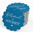 thumbnail image 4 of Inkdotpot Silver Foil Paper Hang Tags Retirement Is Sweet Text Favor Tags 50 Pieces, 4 of 6