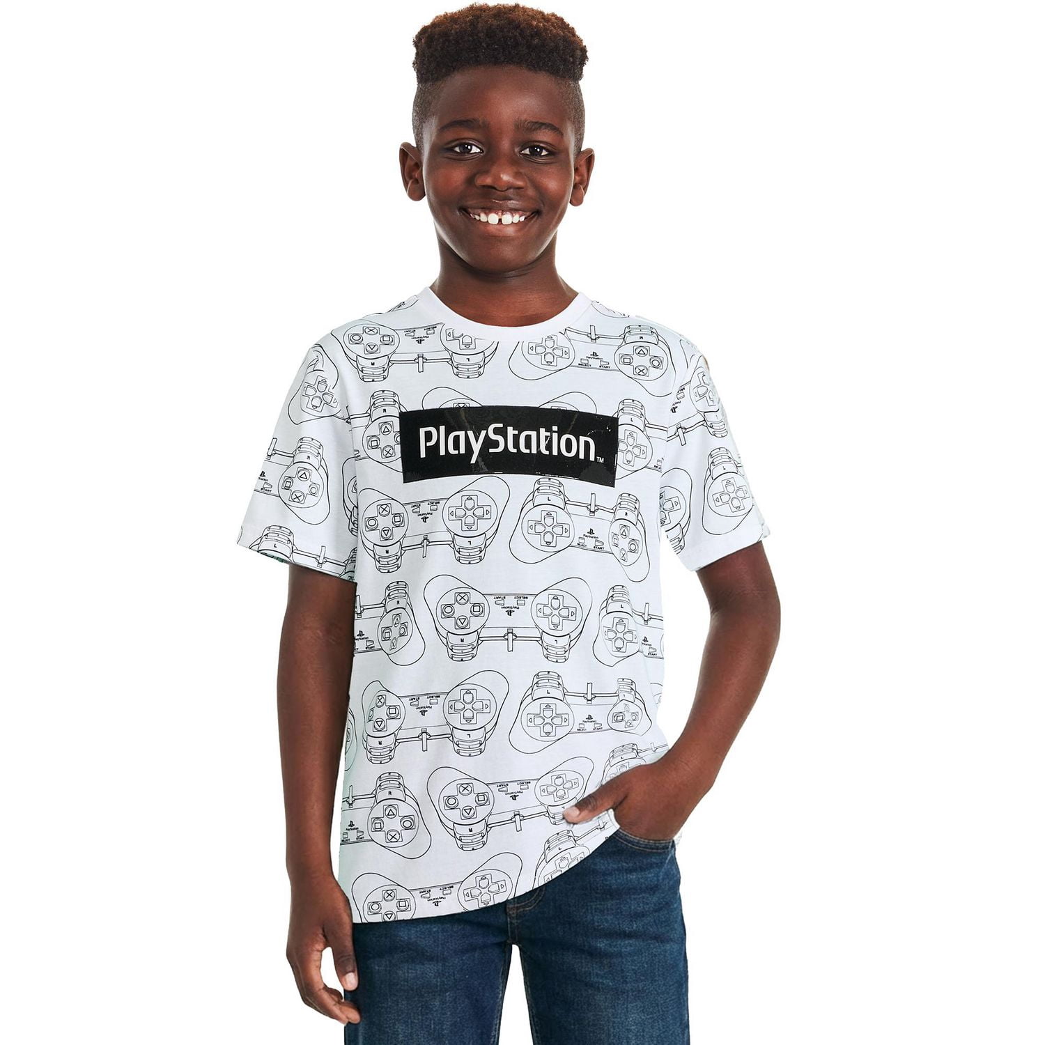 T-shirt imprimé PlayStation pour garçons