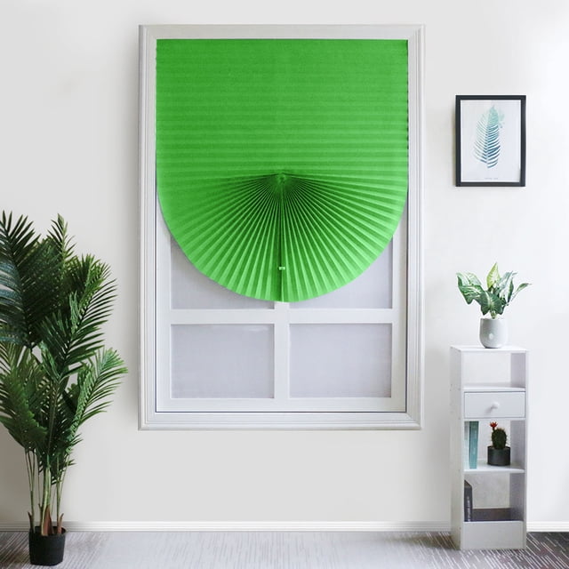 Curtain For Windows Polyester Fabric Panel Drapes Cordless Pleated Window Shades Easy Install No Drill No Tools Light Filtering Blinds Home For Living Room Bedroom Window
