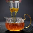 thumbnail image 4 of Dvkptbk Glass Teapot Set Household High Temperature Tea Separation Tea Pot Thick Office Small Teapot Heat High Borosilicate Glass Teapot Kitchen Utensils & Gadgets, 4 of 6