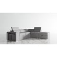 thumbnail image 4 of Positano - Modern Sofa Bed Sectional With Adjustable Headrests, Stools (Left Hand Facing), 4 of 5