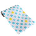 thumbnail image 1 of 2-pack 300cm Cute Polka Dots Shelf Paper Cabinet Drawer Liner Kitchen Table Mat(Blue Dots), 1 of 10
