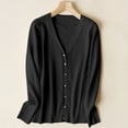 thumbnail image 4 of Formal Cardigan Sweater Dresses for Women Thick Sweater Cardigan plus Size Short Cardigan Summer Sweaters for Women Open Front Light Sweaters for Women Open Front Titanium Snap Cardigan Sweaters for, 4 of 4