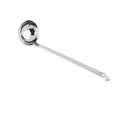 thumbnail image 2 of Rongfmy Ladle -Stainless Steel Long Handle Soup Spoon With Hanging Hook Kitchen 7cm 7, 2 of 9
