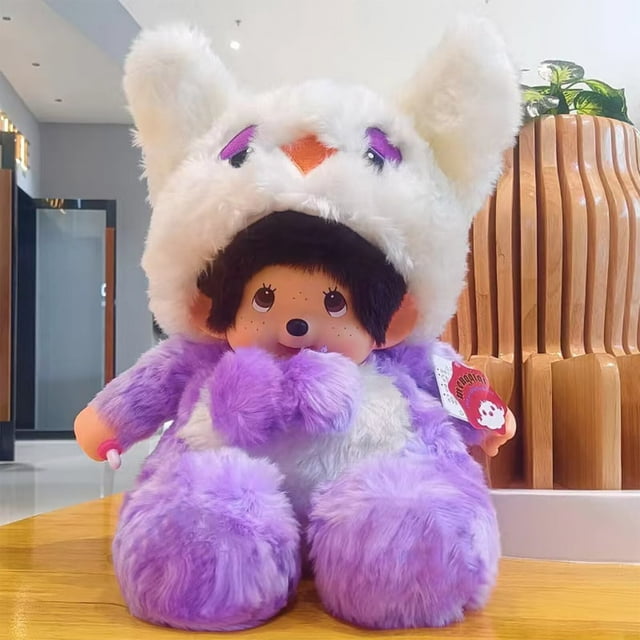 Jouet Poupée en Peluche Cadeau Style Dessin Animé Poupée de Chiffon pour Enfants Poupée