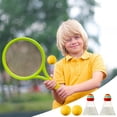 thumbnail image 5 of Fesfesfes Kids Tennis Racket Toy Set Double Badminton for Elementary School Students Sports Game Indoor Outdoor Activity Interactive Gift, 5 of 5