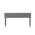 thumbnail image 3 of Orlando King Modern Wood Panel Headboard in Grey, 3 of 7