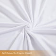 thumbnail image 3 of Ensemble de 3 Supports d'Arche, Housse d'Arche de Mariage, Toile de Fond Extensible à Double Face avec Sommet Rond et Demi-Lune pour Fêtes d'Anniversaire, Baby Showers, Banquets - 5 Pieds, 7.2 Pieds, 5 Pieds Blanc, 3 of 9